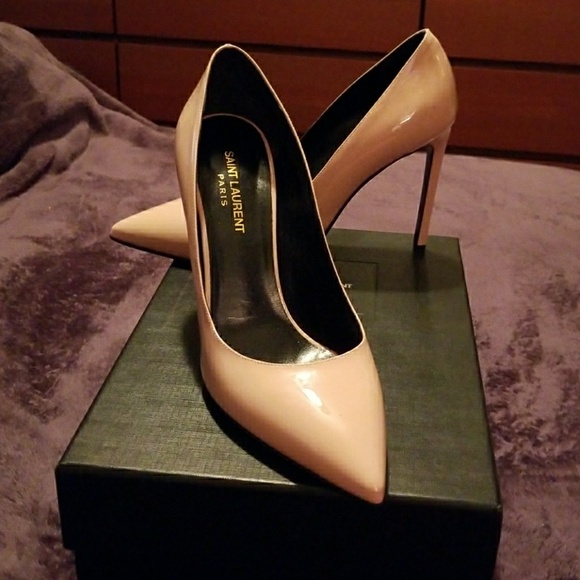 Yves Saint Laurent Shoes - Pale Blush Pink Stiletto heels